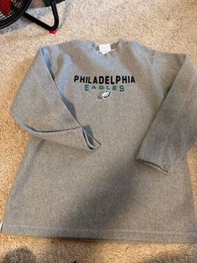 Vintage NFL eagles mockneck sweater